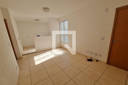 Sala de apartamento para alugar com 2 quartos, 52m² em Chácaras Hipica, Ribeirão Preto