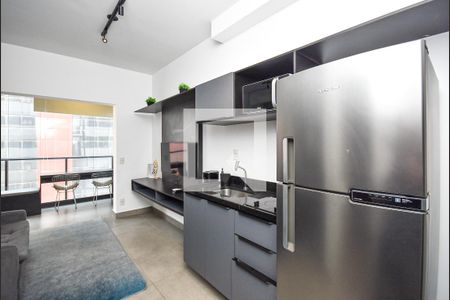 Studio para alugar com 32m², 1 quarto e 1 vaga Studio para alugar com 32m², 1 quarto e 1 vagaCozinha