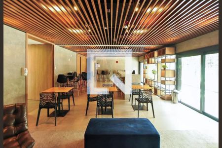 Studio para alugar com 32m², 1 quarto e 1 vaga Studio para alugar com 32m², 1 quarto e 1 vagaÁrea comum - Salão de festas