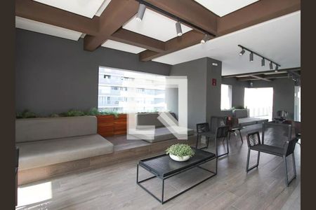 Studio para alugar com 32m², 1 quarto e 1 vaga Studio para alugar com 32m², 1 quarto e 1 vagaÁrea comum - Salão de festas