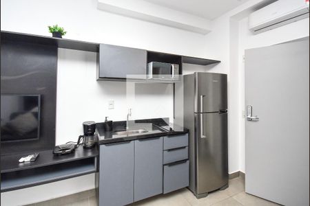 Studio para alugar com 32m², 1 quarto e 1 vaga Studio para alugar com 32m², 1 quarto e 1 vagaCozinha