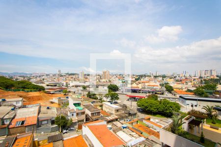 Vista da varanda de apartamento para alugar com 2 quartos, 69m² em Vila Humaitá, Santo André