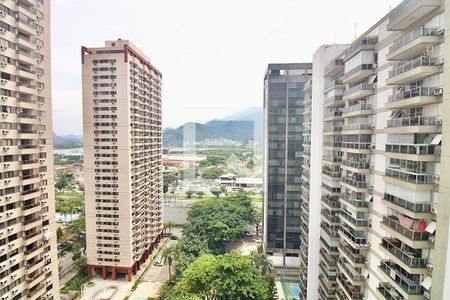 Vista da Varanda de apartamento à venda com 1 quarto, 62m² em Barra da Tijuca, Rio de Janeiro