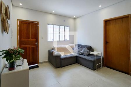 Sala de casa para alugar com 3 quartos, 80m² em Guilhermina, Praia Grande