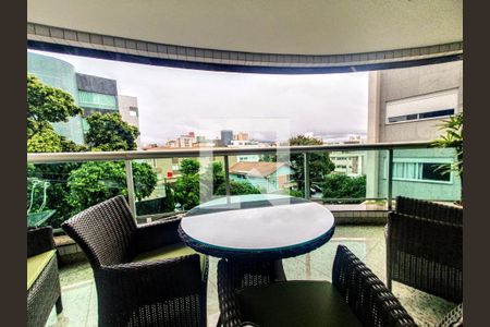 Varanda de apartamento à venda com 4 quartos, 143m² em Cidade Nova, Belo Horizonte