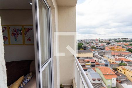 Varanda da Sala de apartamento para alugar com 2 quartos, 47m² em Jardim Cotinha, São Paulo