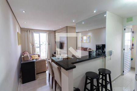 Sala de apartamento para alugar com 2 quartos, 47m² em Jardim Cotinha, São Paulo