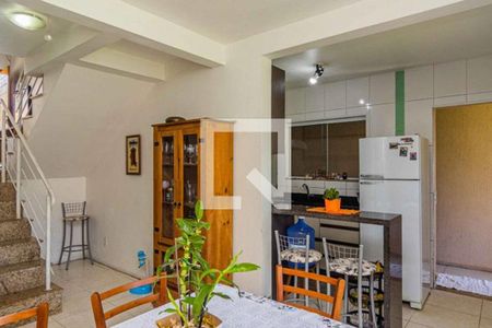 Sala de Jantar  de casa à venda com 3 quartos, 90m² em Santo André, São Leopoldo