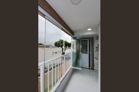 Varanda da Sala de apartamento à venda com 2 quartos, 55m² em Vila São João, Guarulhos