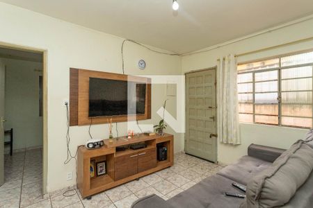Casa 1 - sala  de casa à venda com 5 quartos, 248m² em Vila Nogueira, Diadema