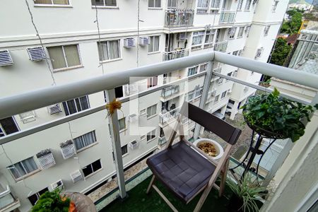 varanda de apartamento para alugar com 2 quartos, 52m² em Pechincha, Rio de Janeiro