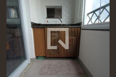 Varanda da Sala de apartamento à venda com 2 quartos, 56m² em Vila Rosalia, Guarulhos