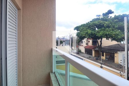 Quarto 1 - Varanda de apartamento à venda com 3 quartos, 87m² em Vila Camilopolis, Santo André