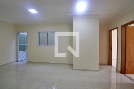 Sala de apartamento à venda com 3 quartos, 87m² em Vila Camilopolis, Santo André