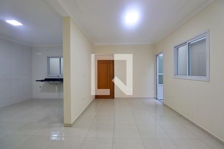 Sala de apartamento à venda com 3 quartos, 87m² em Vila Camilopolis, Santo André