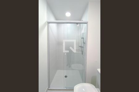 Banheiro da Suíte de apartamento para alugar com 1 quarto, 29m² em Vila Independência, São Paulo