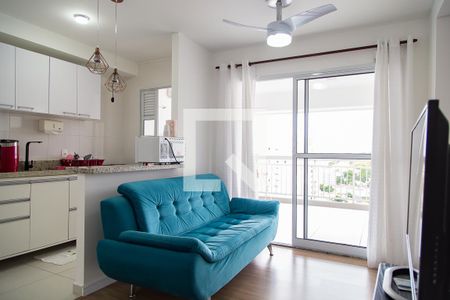 Sala de apartamento à venda com 2 quartos, 59m² em Jardim Prudência, São Paulo