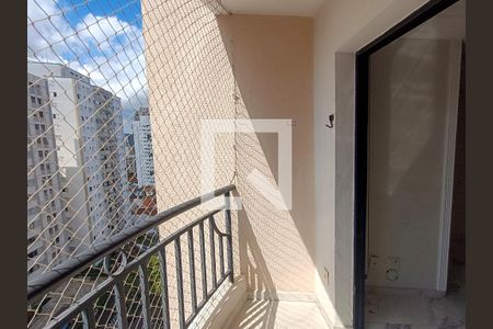 Varanda da Sala de apartamento à venda com 2 quartos, 59m² em Perdizes, São Paulo