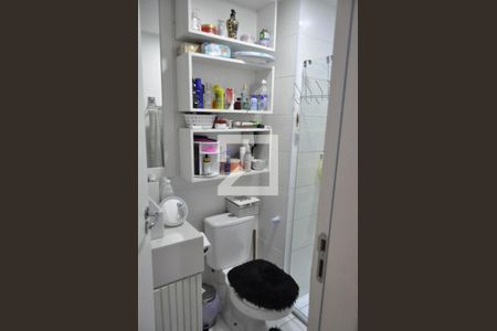Banheiro de apartamento à venda com 2 quartos, 55m² em Cachambi, Rio de Janeiro