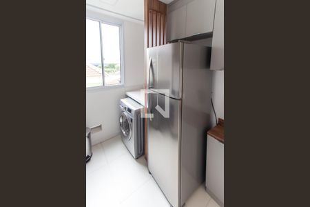 Apartamento para alugar com 37m², 2 quartos e 1 vagaCozinha e Área de Serviço