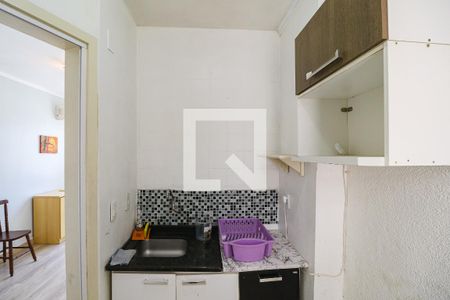 Studio à venda com 34m², 1 quarto e sem vagaCozinha