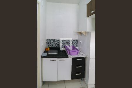 Studio à venda com 34m², 1 quarto e sem vagaCozinha