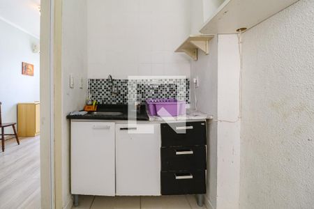 Studio à venda com 34m², 1 quarto e sem vagaCozinha