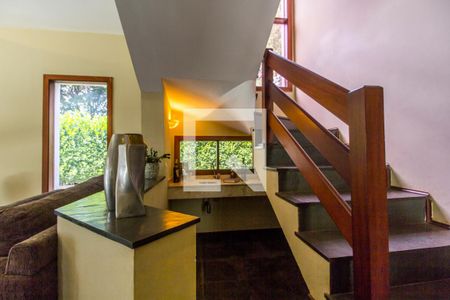 sala  de casa de condomínio à venda com 5 quartos, 450m² em Alphaville, Santana de Parnaíba