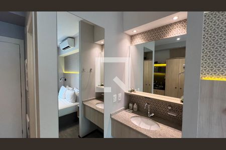 Studio à venda com 26m², 1 quarto e sem vaga Studio à venda com 26m², 1 quarto e sem vagaBanheiro