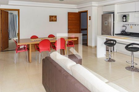 Sala de Estar / Jantar de apartamento para alugar com 3 quartos, 119m² em Ingleses do Rio Vermelho, Florianópolis