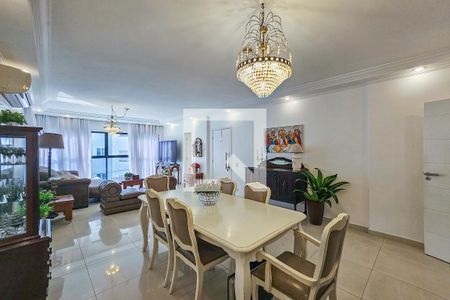 Sala de apartamento para alugar com 3 quartos, 176m² em Barra Funda, Guarujá