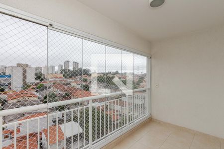Varanda da Sala de apartamento à venda com 1 quarto, 47m² em Jardim Aeroporto, São Paulo
