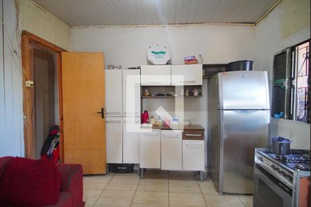 Sala/Cozinha de casa à venda com 1 quarto, 60m² em Santos Dumont, São Leopoldo