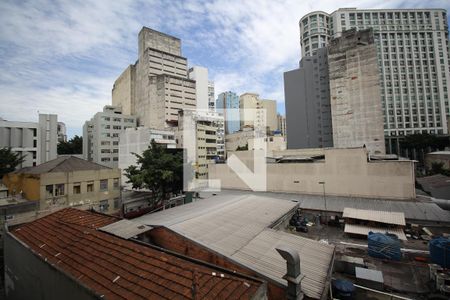 Vista da Varanda de apartamento à venda com 1 quarto, 30m² em Liberdade, São Paulo
