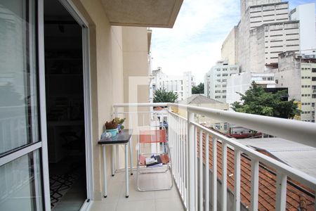 Varanda de apartamento à venda com 1 quarto, 30m² em Liberdade, São Paulo