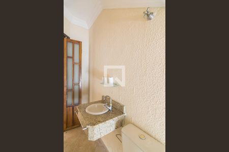 Lavabo de casa de condomínio à venda com 3 quartos, 139m² em Vila America, Santo André