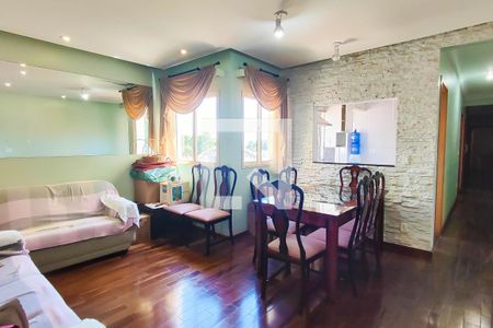 Sala de apartamento à venda com 3 quartos, 85m² em Campestre, Santo André