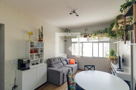 Sala de apartamento para alugar com 3 quartos, 76m² em Campos Elíseos, São Paulo