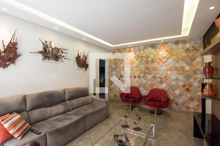 Sala de apartamento à venda com 4 quartos, 153m² em Grajaú, Belo Horizonte