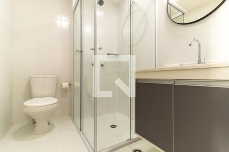 Studio para alugar com 28m², 1 quarto e sem vagaBanheiro