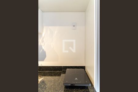 Studio para alugar com 28m², 1 quarto e sem vagaCozinha - Cooktop