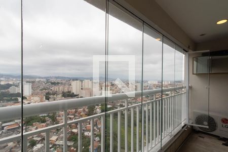 Varanda de kitnet/studio para alugar com 1 quarto, 50m² em Centro, Guarulhos