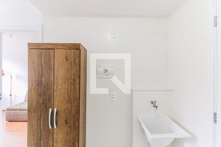 Área de Serviço de apartamento para alugar com 1 quarto, 27m² em Jardim Caravelas, São Paulo