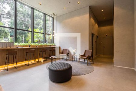 Apartamento à venda com 27m², 1 quarto e sem vagaHall social