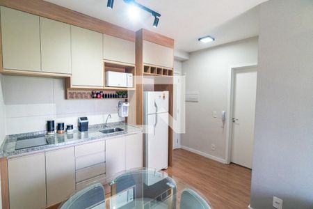 Sala/Cozinha de apartamento para alugar com 1 quarto, 29m² em Vila Santa Catarina, São Paulo