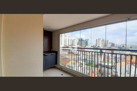 Varanda Gourmet de apartamento à venda com 2 quartos, 67m² em Osvaldo Cruz, São Caetano do Sul