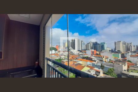 Vista da Varanda Gourmet de apartamento à venda com 2 quartos, 67m² em Osvaldo Cruz, São Caetano do Sul