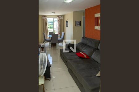 Sala de Estar/Jantar de apartamento à venda com 2 quartos, 50m² em Taquara, Rio de Janeiro