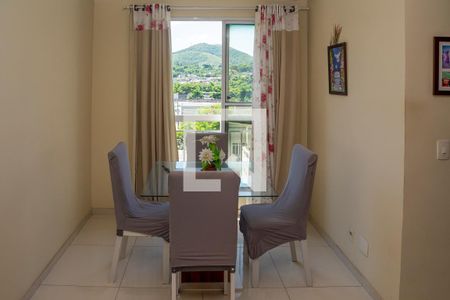 Sala de Estar/Jantar de apartamento à venda com 2 quartos, 50m² em Taquara, Rio de Janeiro