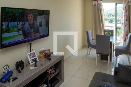 Sala de Estar/Jantar de apartamento à venda com 2 quartos, 50m² em Taquara, Rio de Janeiro